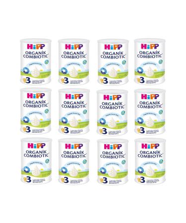 Hipp 3 Organic Combiotic Follow-On Milk 350 gr 12 Pieces