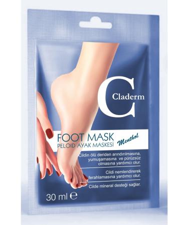 Claderm Peloid Foot Mask 30ml. Menthol