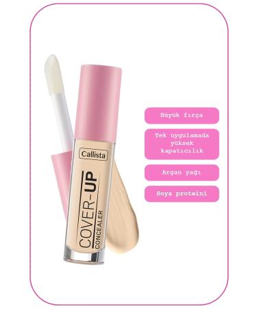 Callista Cover Up Concealer Intense Concealer Under Eye Concealer - 10 Light Sand - Buy Online on GoSupps.com