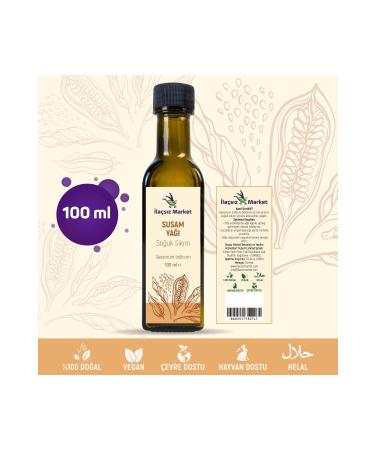 Drug-Free Market Sesame Oil / 100 Ml.