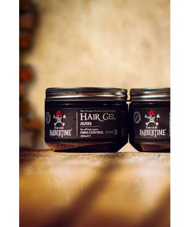 Barbertime Hair Gel Jojoba - Jojoba Essence Hair Gel 300 ml - Buy Online on GoSupps.com