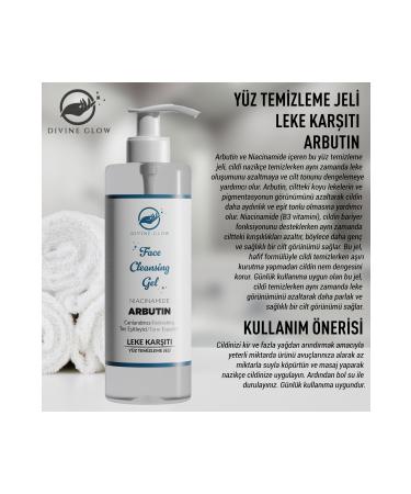 Divine Glow Arbutin & Niacinamide Tone Equalizing Facial Cleansing Gel 200 Ml Facial Cleanser - Buy Online on GoSupps.com