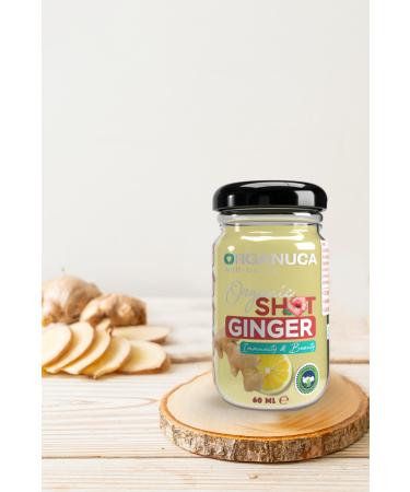 Organuca Organic Beauty Ginger Shot 6 Pack - Buy Online on GoSupps.com