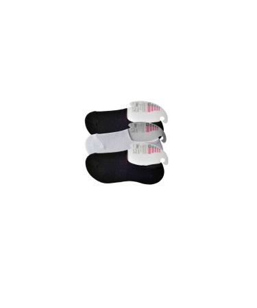 Skygo Black and White Women's Ballerina Socks 3 pairs
