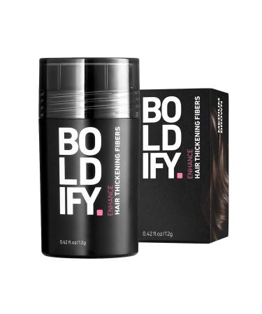 Boldify Hair Building Fibers Topical Powder Medium Brown 12 gr- Hair Building Fibers - Buy Online on GoSupps.com