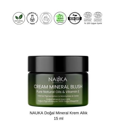 nauka Natural Mineral Blush Bronze / Cream Mineral Blush Bronze - Buy Online on GoSupps.com
