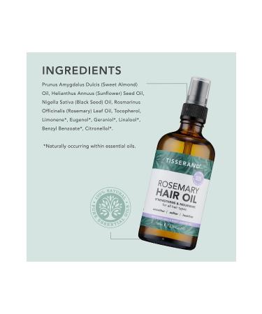TISSERAND AROMATHERAPY Tisserand Rosemary Hair Care Oil - Buy Online on GoSupps.com