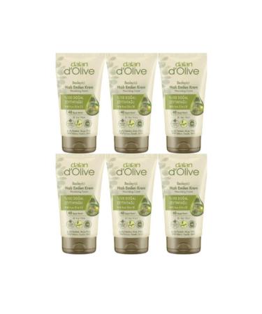 Dalan DOLIVE CREAM TUBE 60ML NOURISHING 6 PIECES