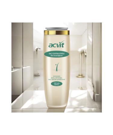 Acvit Hair Growth Effective Natural Care Shampoo 330 ml - Buy Online on GoSupps.com