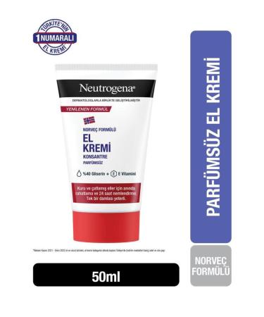 Neutrogena Hand Cream Concentrate Unscented 50 ml X 6 Pcs - Buy Online on GoSupps.com