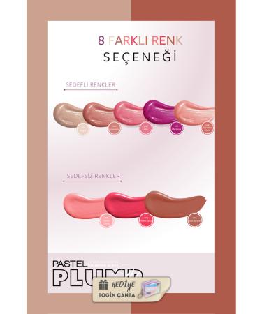 Pastel Plumping Lip Gloss Set - Plump Up 201 + 205 + Togin Bag - Buy Online on GoSupps.com