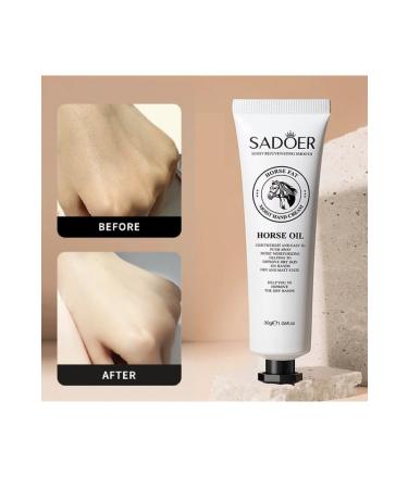 SADOER Horse Oil Moisturizing and Rejuvenating Cream | 30 grams