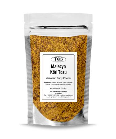 TOS The Organic Spices Malaysian Curry Powder 500 gr Malaysian Curry Powder - Premium Quality | Spice Mix
