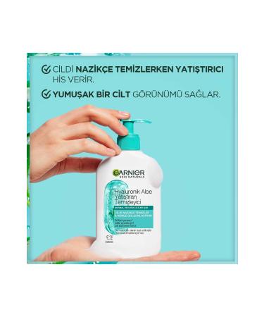 Garnier Skin Naturals Aloe Soothing Cleanser 250 ml - Buy Online on GoSupps.com