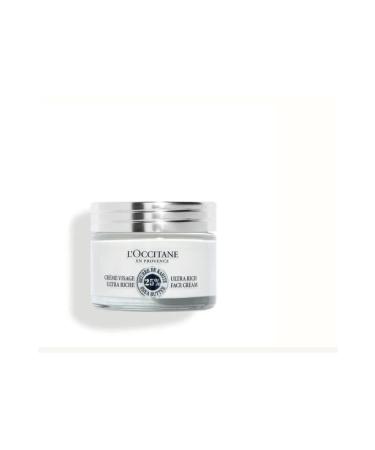 L'Occitane Shea Ultra Rich Comforting Cream - Shea Moisturizer - For Dry Skin Types 50 Ml