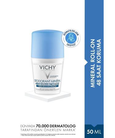 Vichy Effective Roll-On Containing Minerals That Give Freshness and Refreshment 50 ml Passi.3851