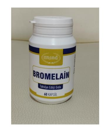 Ersa ERSA BROMELAIN Food Supplement (60 Capsules)