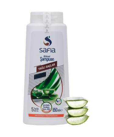 Safia 5 Different Plant Essence Oily Hair Shampoo 650 ml