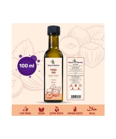 Drug-free Market Hazelnut Oil / 100 Ml