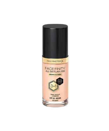 Max Factor Facefinity All Day Flawless Foundation - N32 Light Beige (30ml)