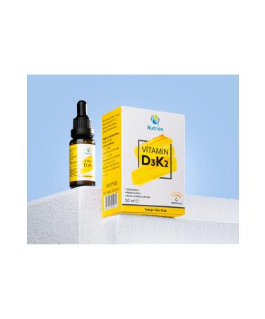 Nutries D3k2 Drops 20 Ml 1000 Iu - Buy Online on GoSupps.com
