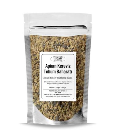 TOS The Organic Spices Apium Celery and Seed Spice 500 gr Apium Celery and Seed Spice - Premium Quality