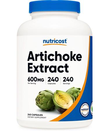 Nutricost Artichoke Extract 600 Mg 240 Capsules