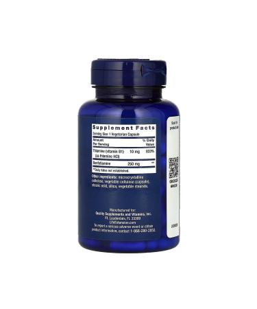 Life Extension Mega Benfotiamine 250 Mg 120 Veggie Capsules - Buy Online on GoSupps.com