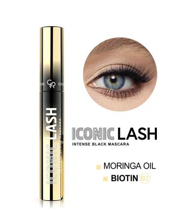 Golden Rose Iconic Lash Intense Black Mascara - Intense Black Mascara - 8691190539580 - Buy Online on GoSupps.com