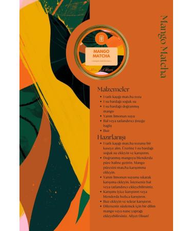 Mim and More Mango Matcha - Mango Matcha 25 gr - Buy Online on GoSupps.com
