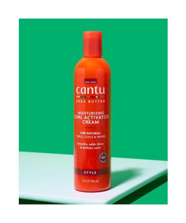 Cantu Shea Butter Cantu Curl Moisturizing and Defining Cream for Natural Hair 355 mL