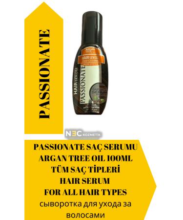 Passionate Hair Serum Argan Tree Oil All Hair Types 100ml Hair Serum All Hair Types