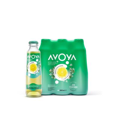 AVOYA 6-PIECE LEMON AND LEMON BLOSSOM MINERAL WATER 200 ML - Buy Online on GoSupps.com