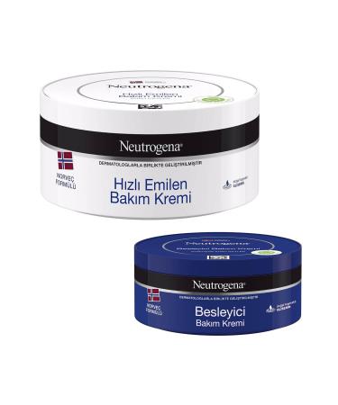 Neutrogena Nourishing Care Cream 200 ml Fast Absorbing Care Cream 300 ml