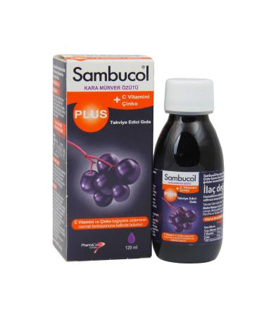 Sambucol Plus Black Elderberry Extract 120 ml