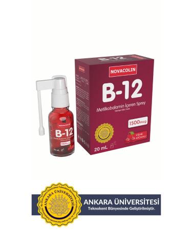 NOVACOLIN Vitamin B12 20 ml Spray - Buy Online on GoSupps.com
