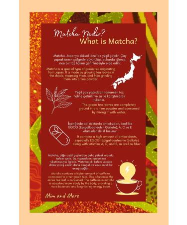 Mim and More Maple Matcha - Maple Syrup Flavored Matcha 25 gr - Buy Online on GoSupps.com