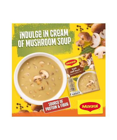 Maggi Creamy Mushroom Soup for 4 People 70g X 4 Pieces Delicious Nutritious Quick Soup Mashroom - Buy Online on GoSupps.com