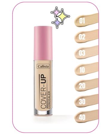 Callista Cover Up Concealer Intensive Concealer Under Eye Concealer - 20 Sand - Buy Online on GoSupps.com