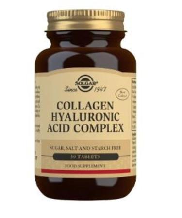 Solgar Hyaluronic Acid Collagen Complex 30 Tablets