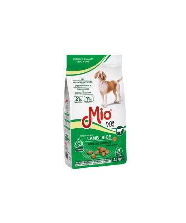 Mio Mio Adult Dog Food Lamb and Rice 2.5 Kg
