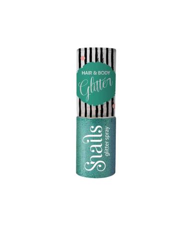 Snails Hair and Body Glitter - Turquoise