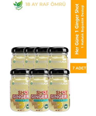 Organuca Immune Support Organic Plant Based Ginger Shot Drink
