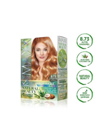opencart New Season Clez Natural Beauty Ammonia-Free Hair Dye 8.73 Golden Caramel Campaign