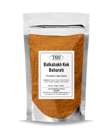 TOS The Organic Spices Pumpkin Cake Spice 250 gr Pumpkin Cake Spice - Premium Quality | Spice Mix