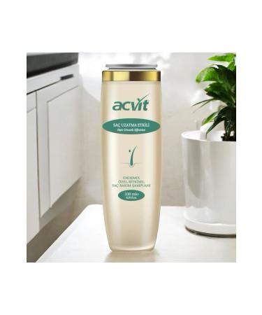Acvit Hair Growth Effective Natural Care Shampoo 330 ml - Buy Online on GoSupps.com