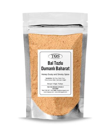 TOS The Organic Spices Honey Powder & Smoky Spice 250 gr Honey Powder & Smoky Spice - Premium Quality | Spice Mix