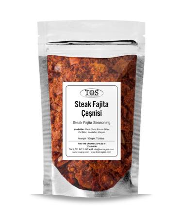 TOS The Organic Spices Steak Fajita Seasoning 500 gr Steak Fajita Seasoning - Premium Quality | Spice Mix