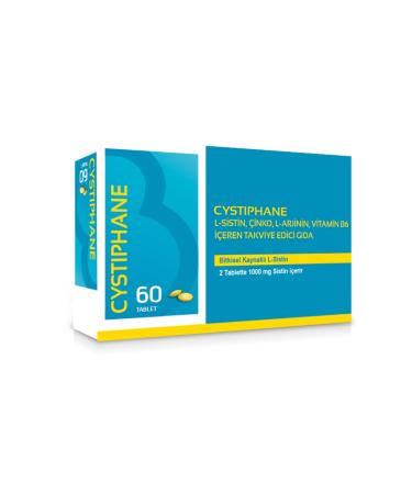 Apaisac Cystiphane Anti-Hair Loss Supplementary Food Containing L-Cystine 60 Tablets