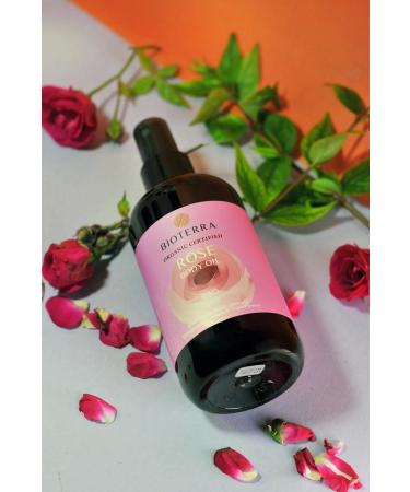 Bioterra Organic Rose Body Oil 250 ml - Buy Online on GoSupps.com
